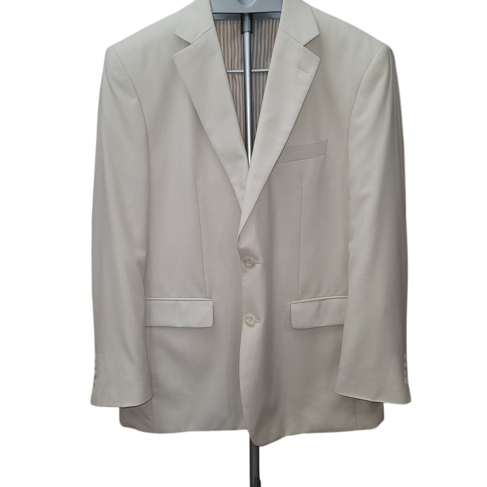 Stafford Men Sports Coat Blazer 44R Business Classic Travel Old Money Minimalist